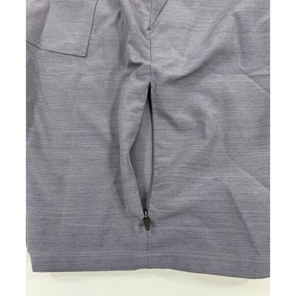 Bylt Mens Kinetic Shorts Size 2XL Gray Performance Chino Golf Stretch - Picture 6 of 16